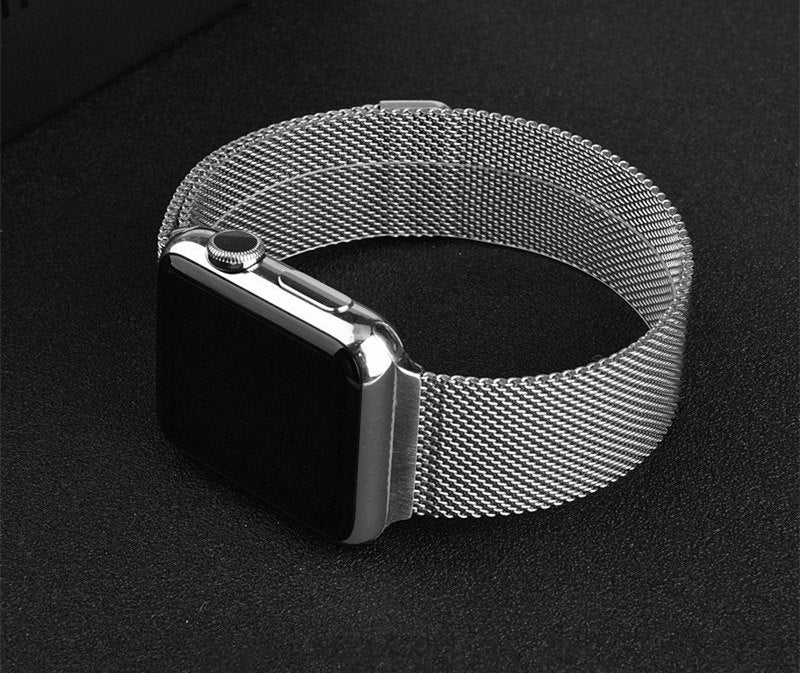 Apple watch silver loop hotsell