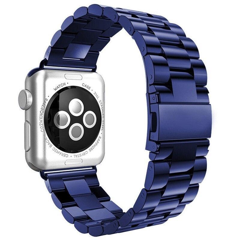 Sapphire Blue Stainless Steel Strap for Apple Watch