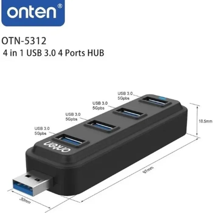 ONTEN USB 3.0 4 Ports HUB