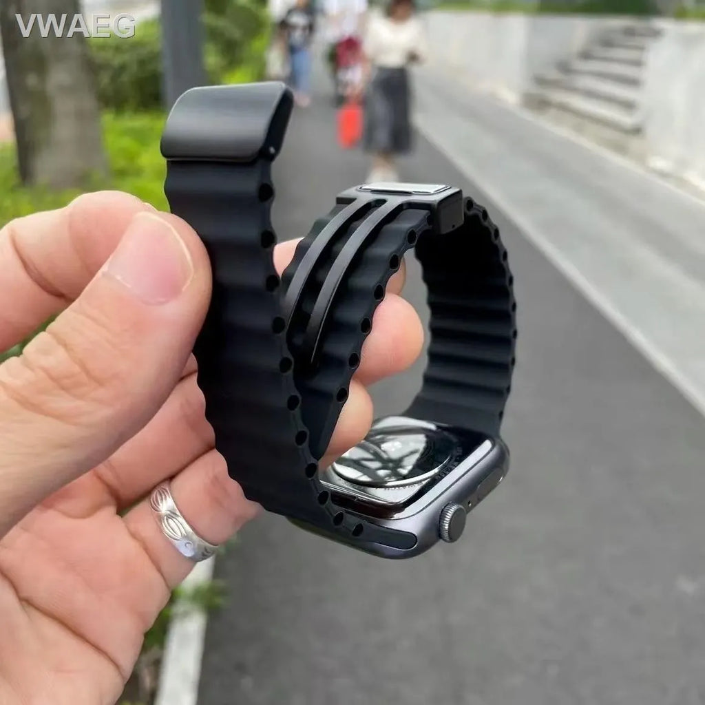 Ocean Strap With Magnetic Buckle For Apple Watch