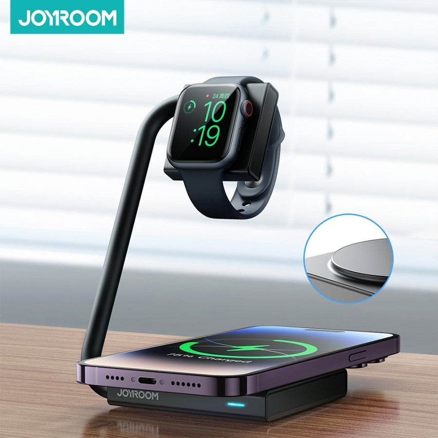 JOYROOM 15W 2 IN 1 Foldable Wireless Charger