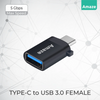 AMAZE Type C Male To USB 3.0 Female OTG Adapter