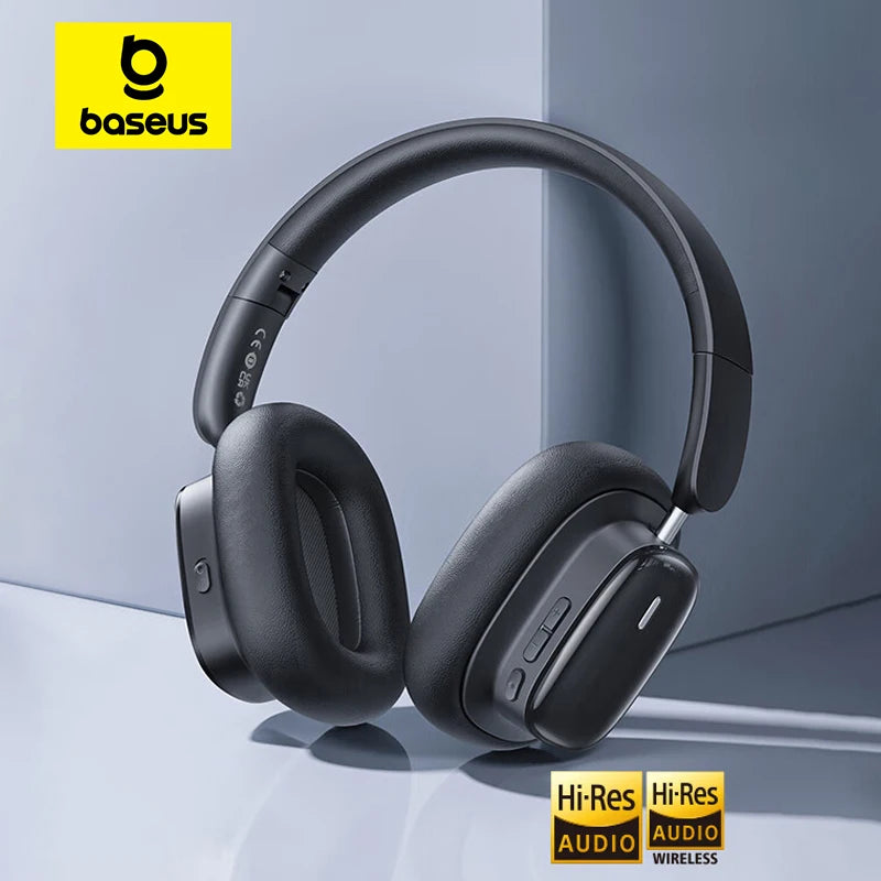 Baseus H1i Bowie Wireless Noise Cancellation Foldable Headphone With Mic