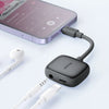 MCDODO 2 IN 1 3.5MM Audio Jack + Lightning Charging Adapter