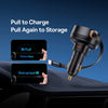 Baseus 60W 2 in 1 Retractable Type-C Cable Car Charger