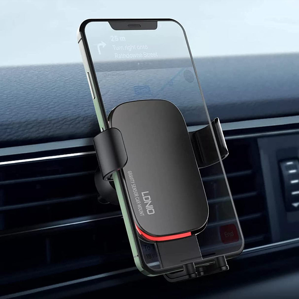 LDNIO Gravity Auto Lock car Phone Holder