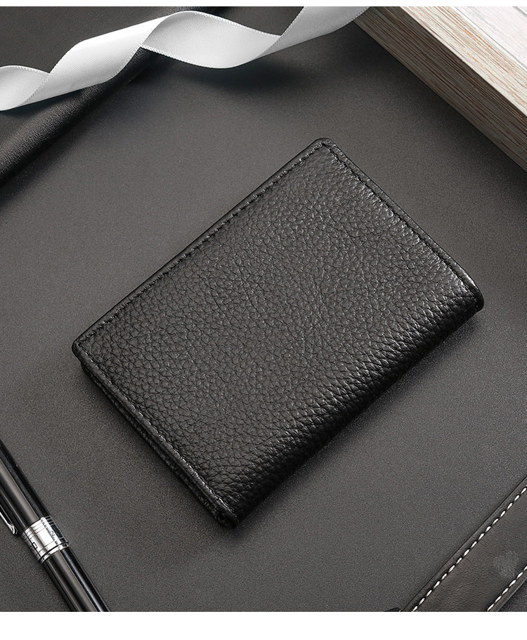 Luxury Leather Card Holder Wallet