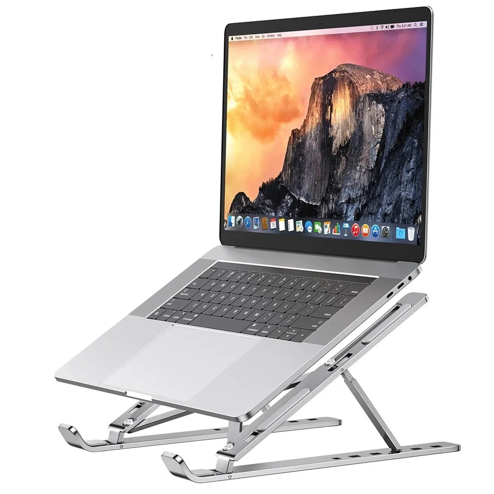 Foldable Aluminium Stand For Laptop and Tablet
