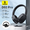 Baseus D02 Pro Wireless Headphones Bluetooth Earphone 5.0 Foldable Headset Sport Headphone Gaming Phone Bluetooth Earbuds