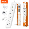 LDNIO 2500W 5 Outlet Sockets 3 USB Ports PD & QC3.0 Power Strip