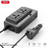 XO 200W Car Inverter Dual USB + Type C PD Led Display Fast Charging Station
