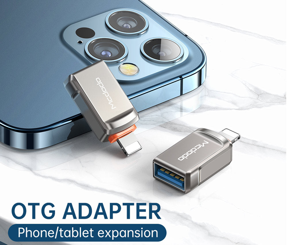 MCDODO USB 3.0 To Lightning OTG Adapter