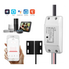 Smart Tuya WiFi Garage Door Opener Remote Controller, App Control, Compatible with Alexa, Google Assistant