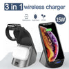 15W Intelligent Power Off 3 in 1 Charger