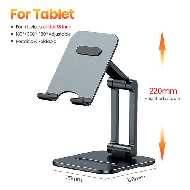 Baseus Foldable Metal Desk Phone and Tablet Holder