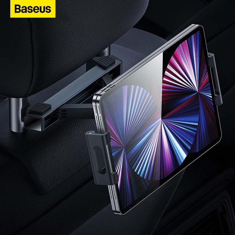 Baseus Aluminum alloy Car Foldable Back Seat iPad and Tablet Holder