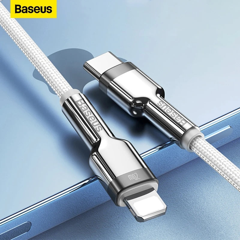 Baseus PD 20W USB Type C to iPhone Metal Cable