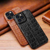 Luxury Alligator Leather Case For iPhone - Phonetive.pk