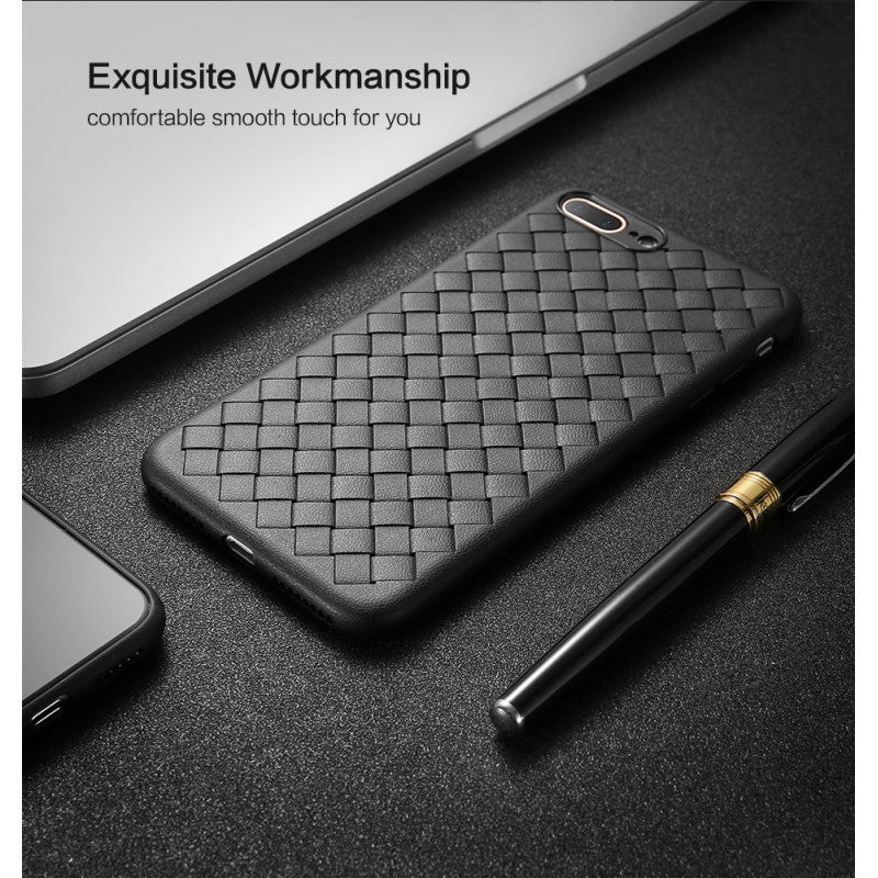 Luxury Grid Weaving Cases For iPhone