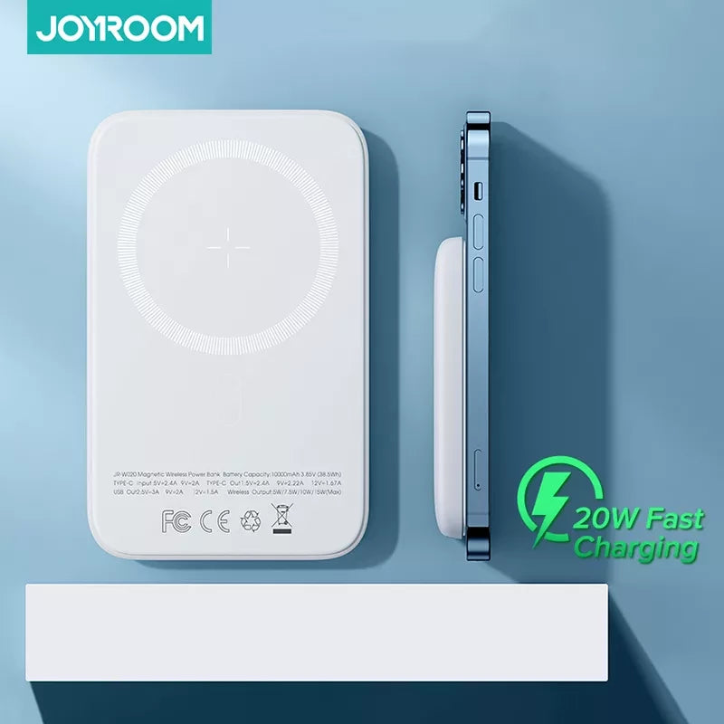 JOYROOM 20W Portable Wireless Charging Powerbank 10000mAh For iPhone 12 ,13 ,14 & 15
