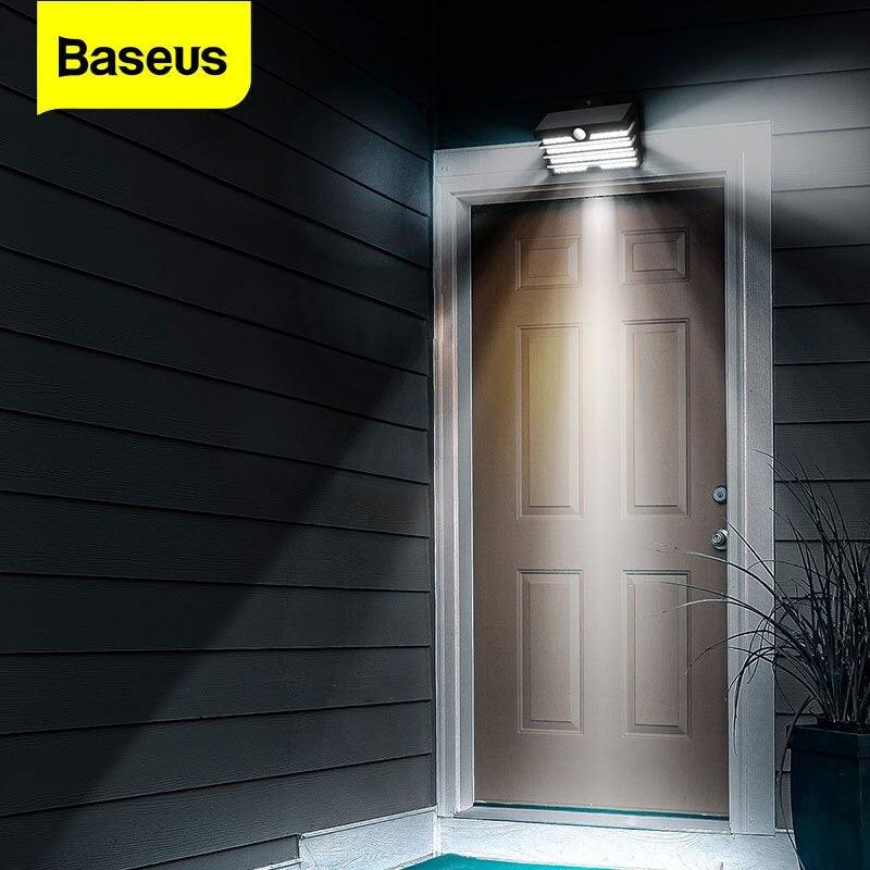 Baseus Human Body Induction Wall Solar Lamp Light - Phonetive.pk