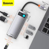 Baseus Metal Gleam 6 Port Multifunctional HUB - Phonetive.pk