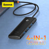 Baseus 4 in 1 Type-C to USB 3.0 HUB - Phonetive.pk