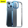 Baseus Blue PC Electroplating iPhone 13 Case - Phonetive.pk