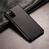 Luxury Black Matte Leather Case for Samsung - Phonetive.pk