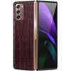 Samsung Galaxy Z Fold 2 Brown Crocodile Texture Case - Phonetive.pk